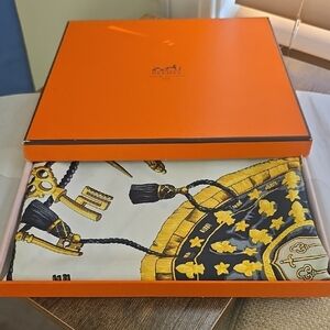 Hermes Vintage "The Keys" Scarf